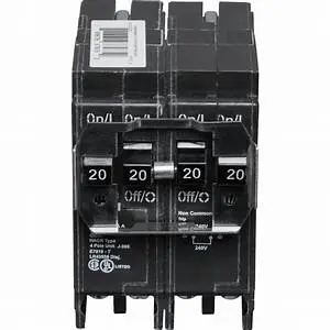 02-Bq220-220 Eaton - Cutler Hammer Bq220220 Quad Breaker 2 -20A/2P Indep. Trip 120/240V 10K 1