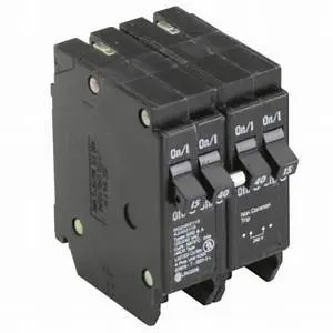 02-Bq2402115 Eaton - Cutler Hammer Bq Quad Breaker 1-40A/2P 2-15A/1P Indep. Trip 120/240V 10K 1