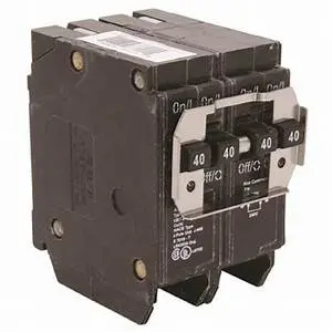 02-Bq240240 Eaton - Cutler Hammer Bq Quad Breaker 2 -40A/2P Indep. Trip 120/240V 10K 1