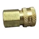 1/8 Inch Flo-Thru Brass Quick Connect 1