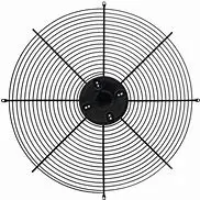 1046803R Nordyne 25" Rd Blk Fan Grille 1