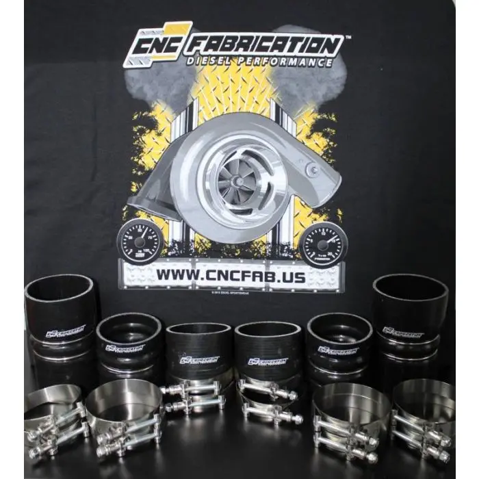 #14-054 - Complete Cac Intercooler Boot Kit 1999-2003 7.3L 1