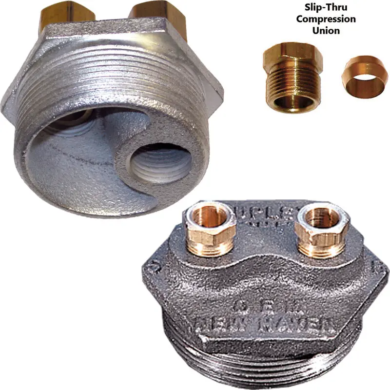 14446 Duplex Tank Bushings 1 1/2"X3/8Bush 1