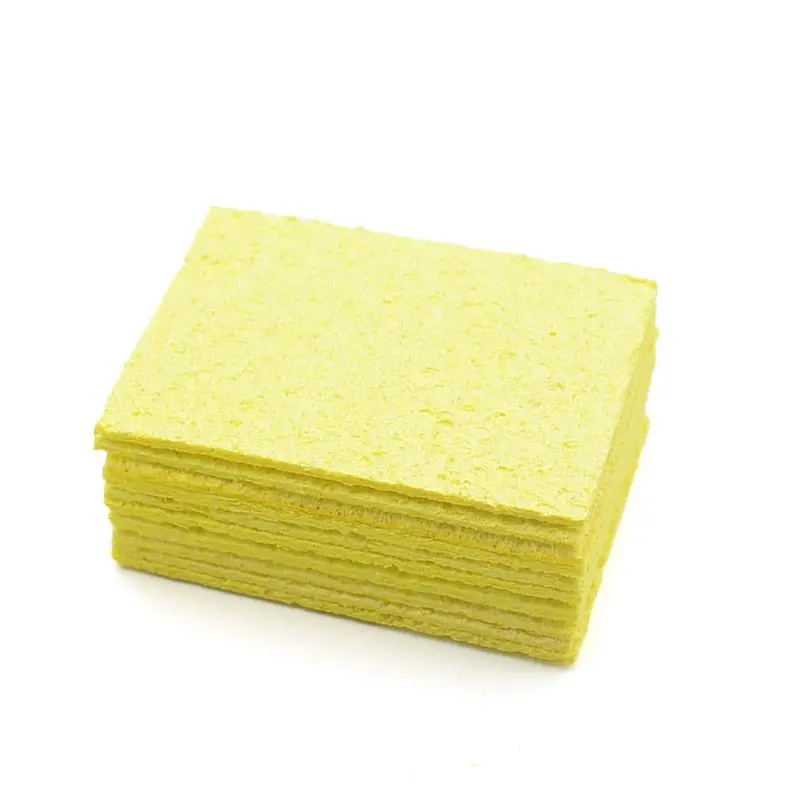 5/10Pcs Yellow Cleaning Sponge Cleaner 1