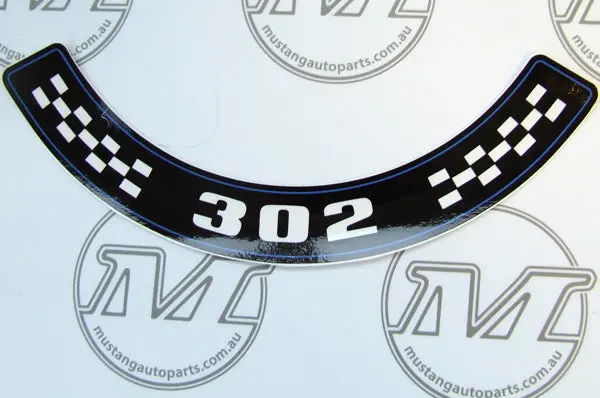 Air Cleaner Decal Xa-Xb 302 1