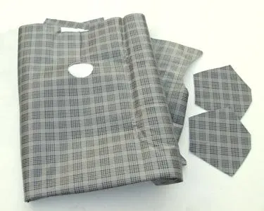Boot Mat Plaid Felt Back 1