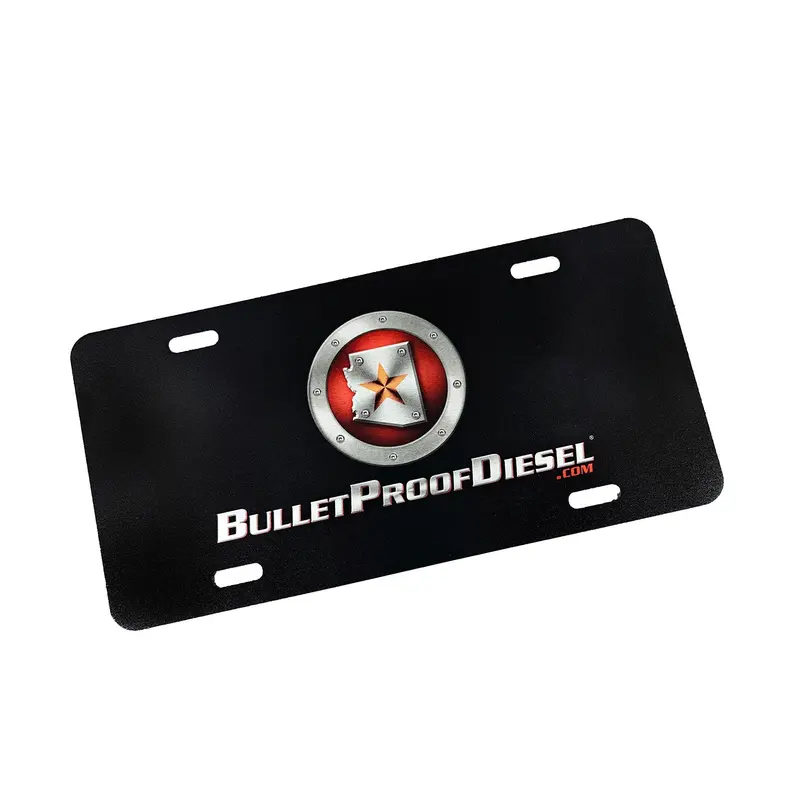Bullet Proof Diesel Front License Vanity Plate 1