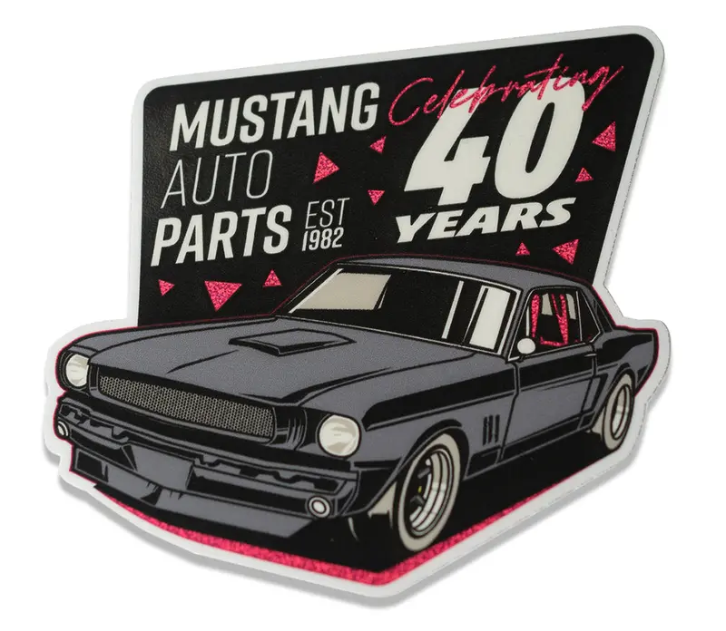 Decal Map 40Yr Celebration 1965 Mustang 1