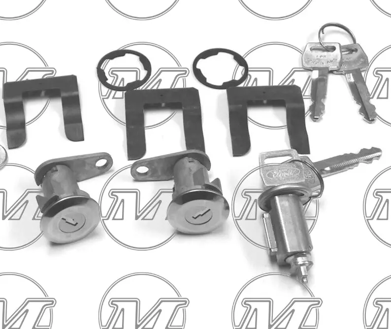 Door & Ignition Cylinder Keyed Alike Xr-Xy Ford Keys 1
