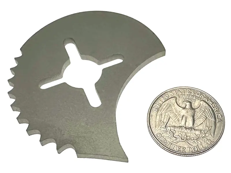 Fingertech 2.75Inch X 3Mm Asymmetric Titanium Disc 1