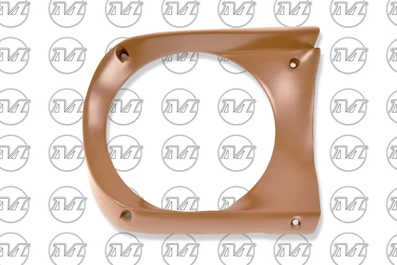 Headlight Surround Die-Cast 1965-1966 Rh 1