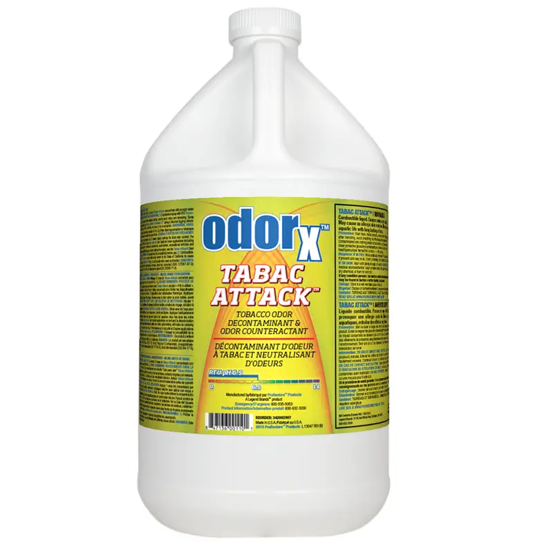 Odorx Tabac-Attack Odour Counteractant 3.8Ltrs 1