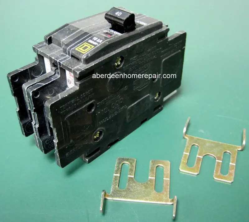 Quo240 Square D Furnace Breaker 2-Pole 40A 1