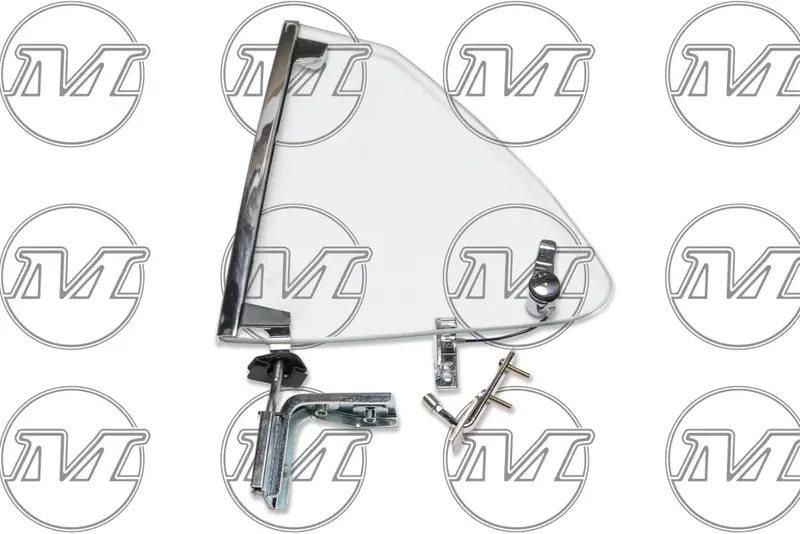 Rear Quarter  Window Assembly 1969-1970 Fastback Lh 1