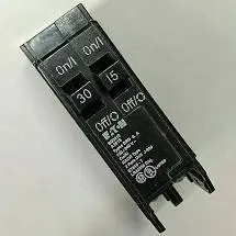Rv 15 & 30 Amp 2-Pole Circuit Breaker Hacr Type Tbbd 120/240V Bd3015 1