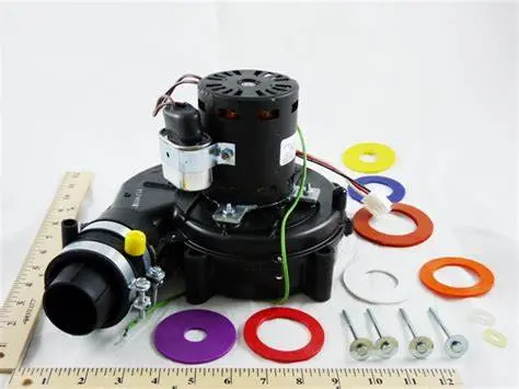 S1-324-34589-000 Inducer Assembly, 115Vac, Single Phase, 3200 Rpm, Two Stage, .90 Amps, 1