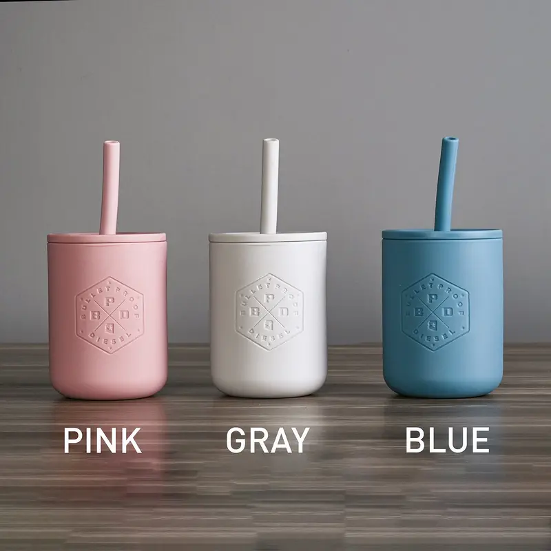 Sippy Cups For Kids In Silicone By Bullet Proof Diesel 1