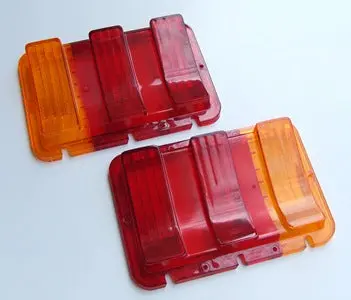 Tail Light Lens 1967-1968 With Amber Turn Lens - Discontinued 1