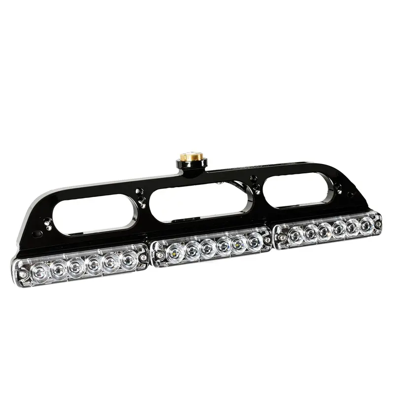Third Brake Light Antenna Mount - 2019-2026 Ford Ranger - With Tomar Led Lights 1