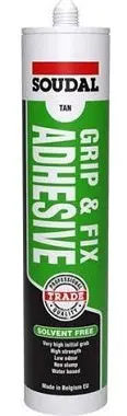 Trade Grip & Fix Construction Adhesive    300Ml 1