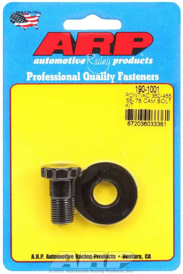 Arp 190-1001 Camshaft Bolt Kit For Pontiac 350–455 V8 Engines 1