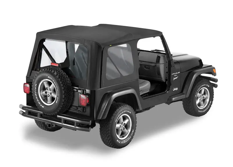 Bestop 51127-15 Replace-A-Top™ Soft Top Replacement Kit For Factory Hardware 1