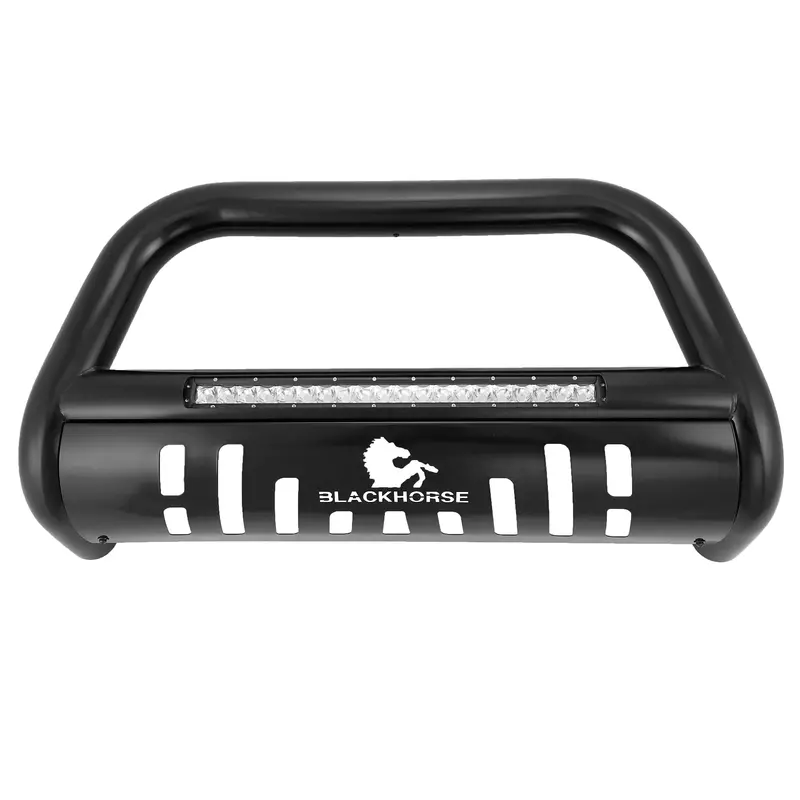 Black Horse Off Road Be-Do19B Black Steel Skid Plate For Differential Protection 1