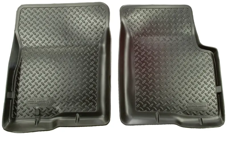 Husky Liners Classic Series Floor Mat Set – Durable Rubberized Protection 1