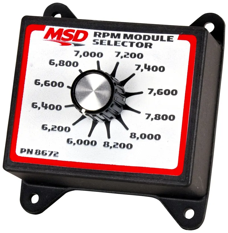 Msd 8672 Adjustable Rpm Selector Switch – Range: 6000–8200 Rpm 1