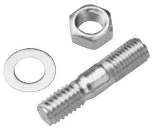 Proform 66339 Engine Carburetor Stud Kit – 1-1/2" Length With Lock Washers & Nuts (4-Pack) 1