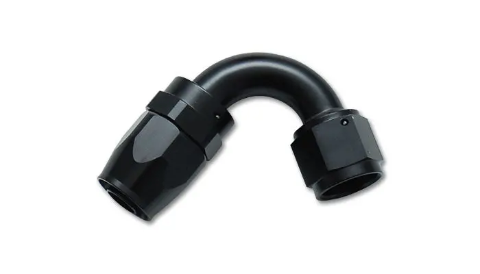 Vibrant Performance 120° -6An Aluminum Hose End Fitting – 21206, Anodized Black 1
